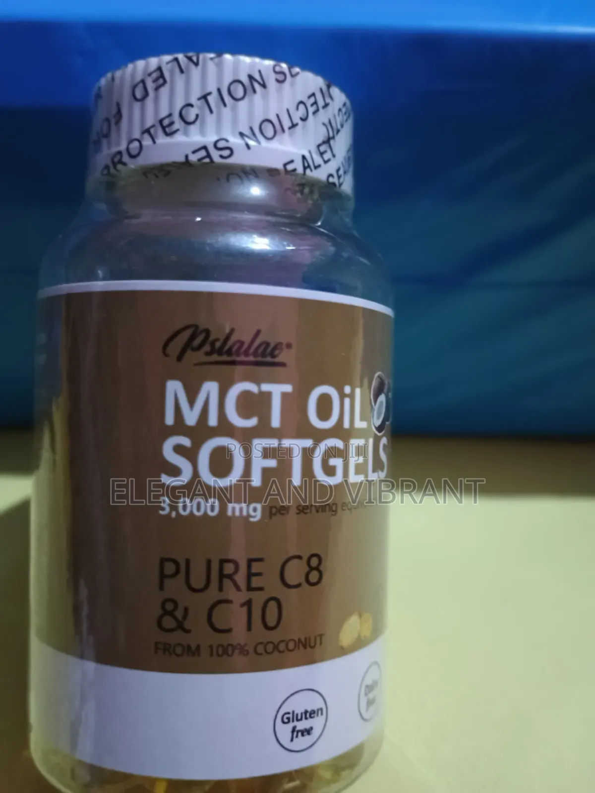 MCT Oil Softgels - High Strength Supplement - 100% Coconut Oil