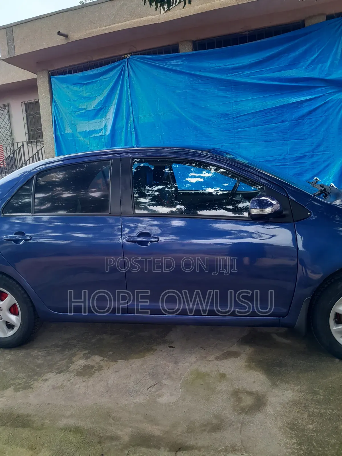 Toyota Yaris 2008 Blue