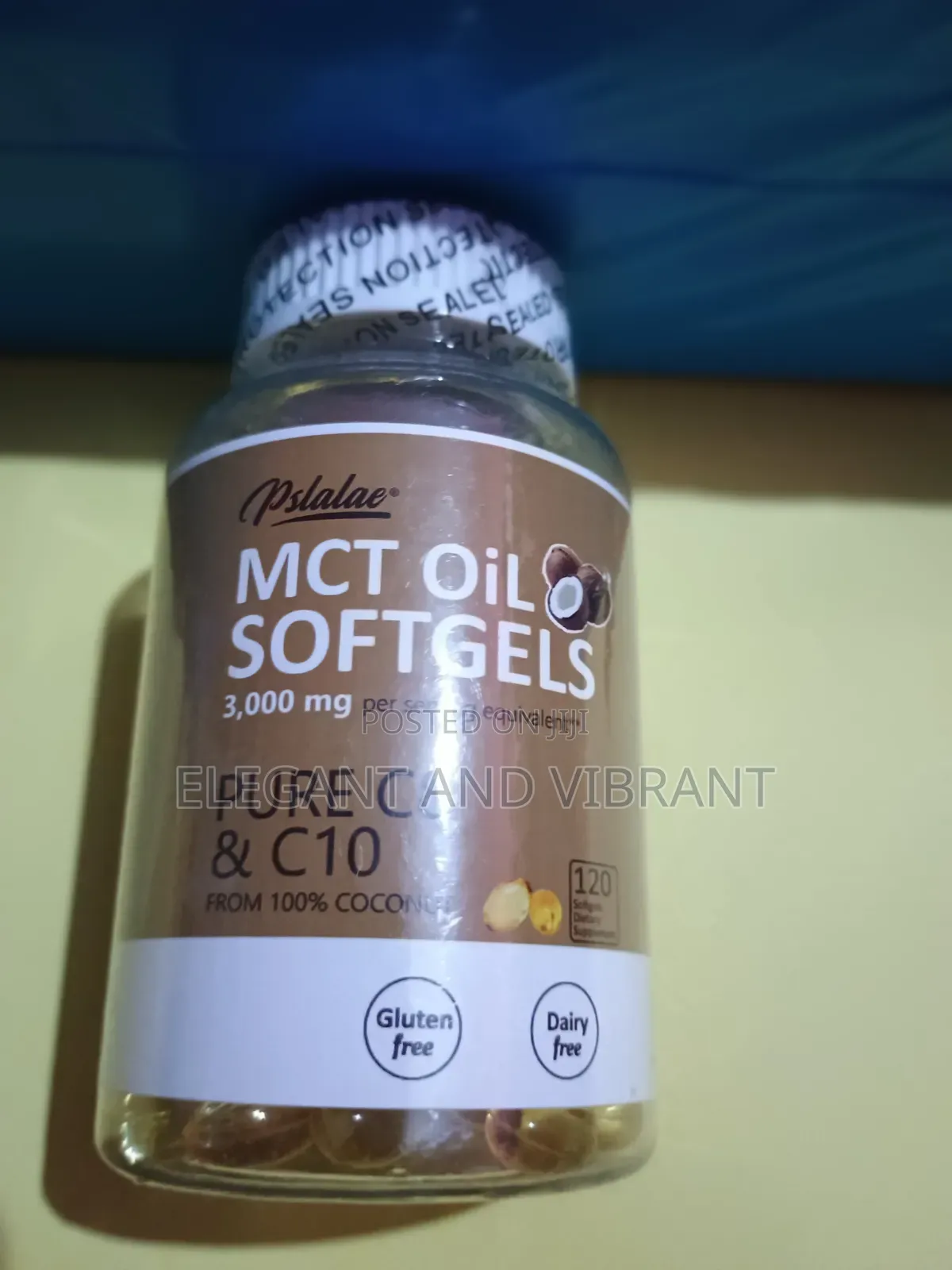 MCT Oil Softgels - High Strength Supplement - 100% Coconut Oil