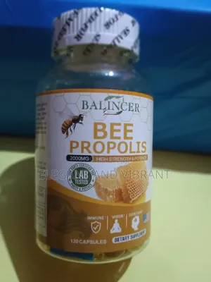 Bee Propolis Supplement 400 for MG Per Servings - High- Bee Propolis,