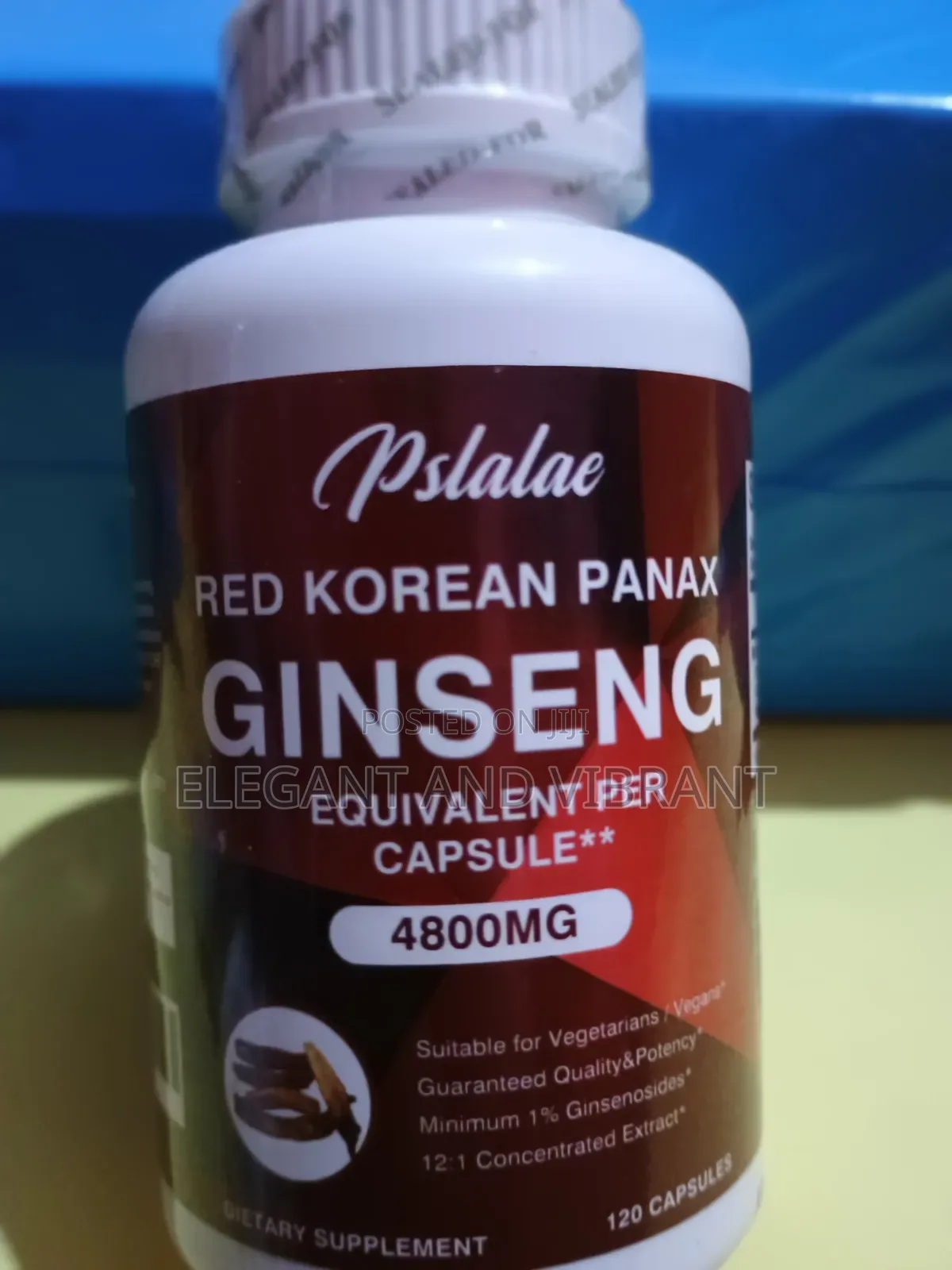 Red Korean Pentax Ginseng- High Strength -Natural Herbal Sup