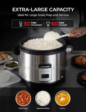 Cuckoo CR-3055 Commercial Rice Cooker Warmer, an 60 Cups Cooked).