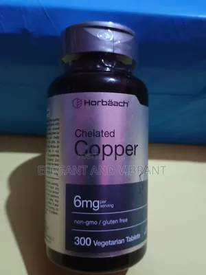 Chelated Copper Supplement 6mg | 300 Tablets