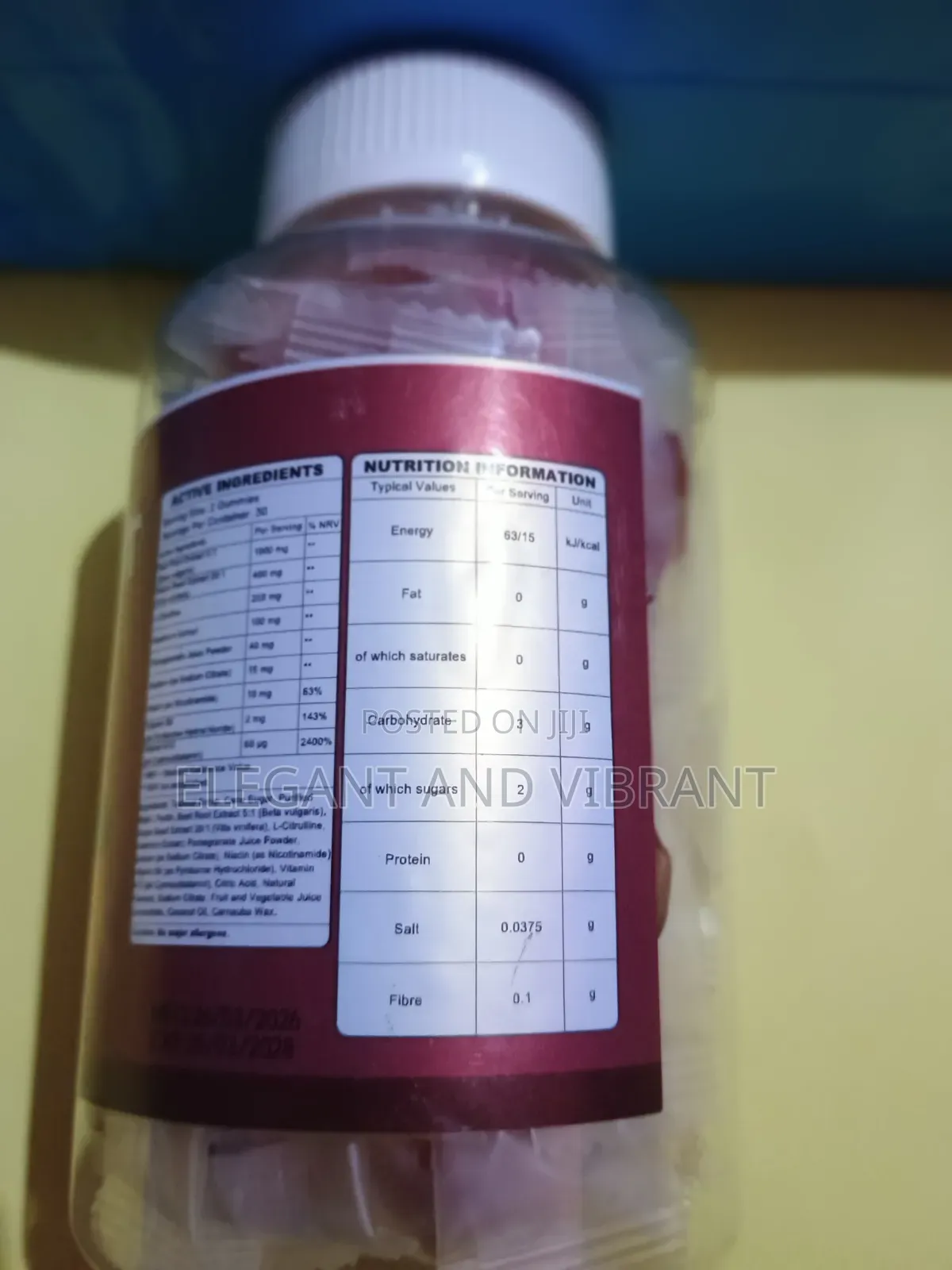 Himiyer Beet Root Gummies With L-Catrilline,Niacin and Hawthorn Berry