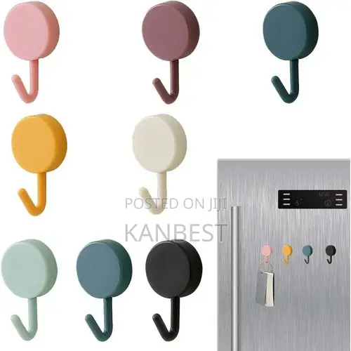 Heavy Duty Self Adhesive Hooks Transparent Waterproof Sticky Hooks