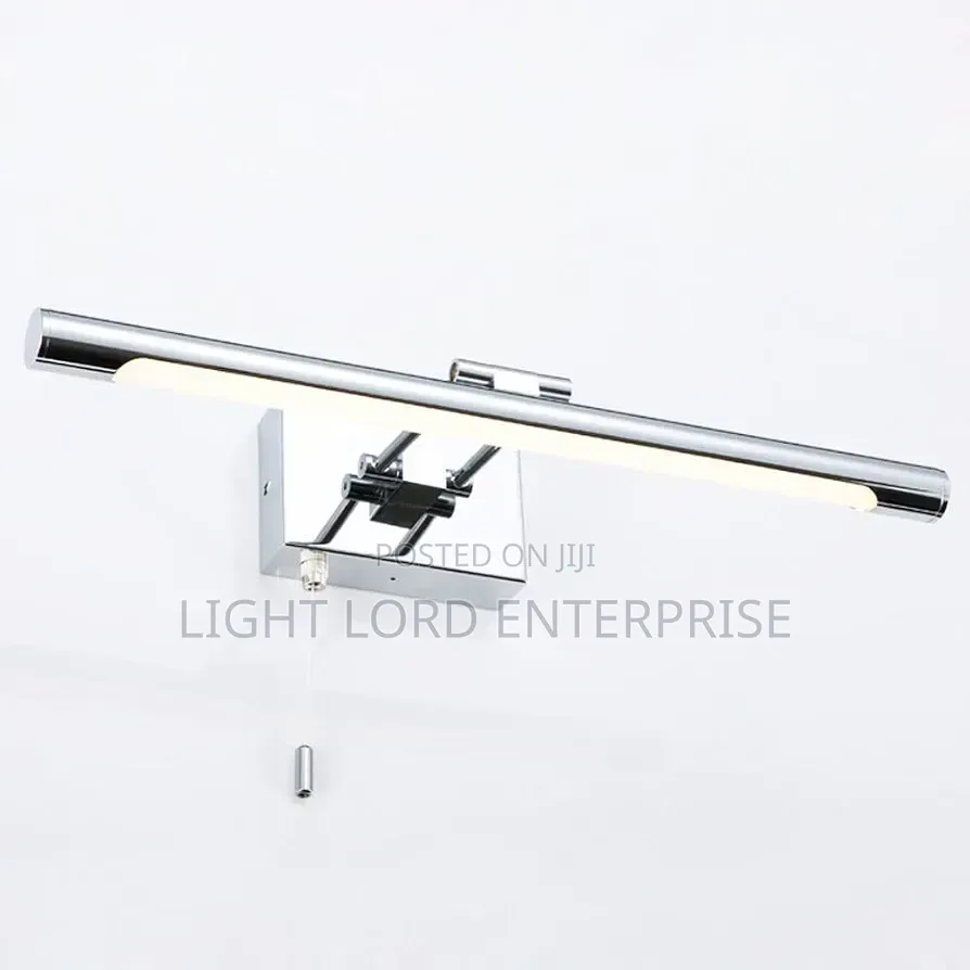Silver Body Mirror Light