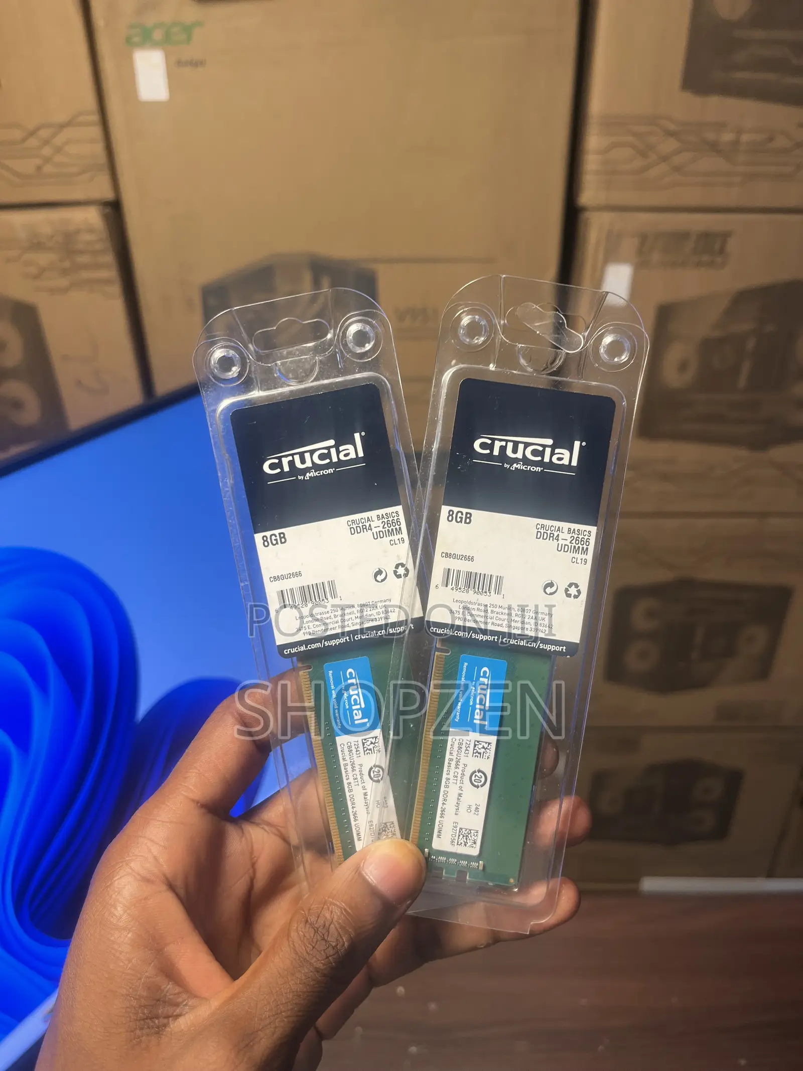 Crucial 16gb DDR4 Ram