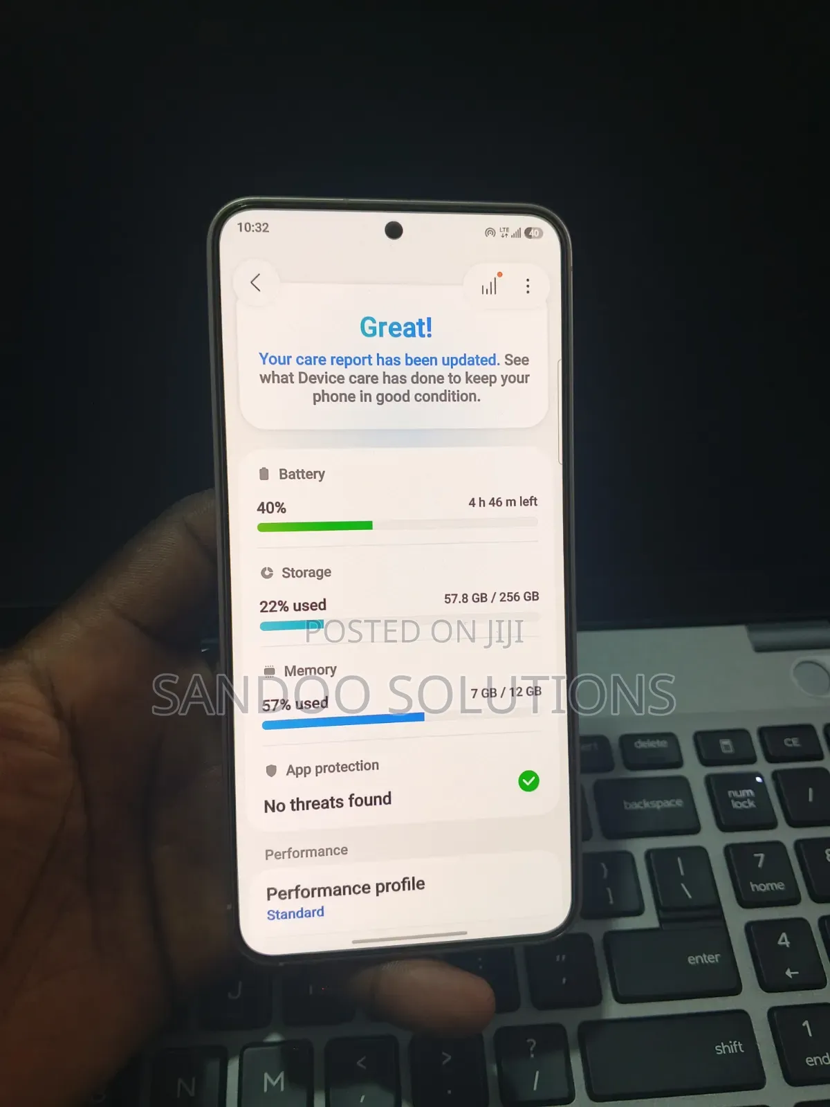 Samsung Galaxy S25 256 GB Gold