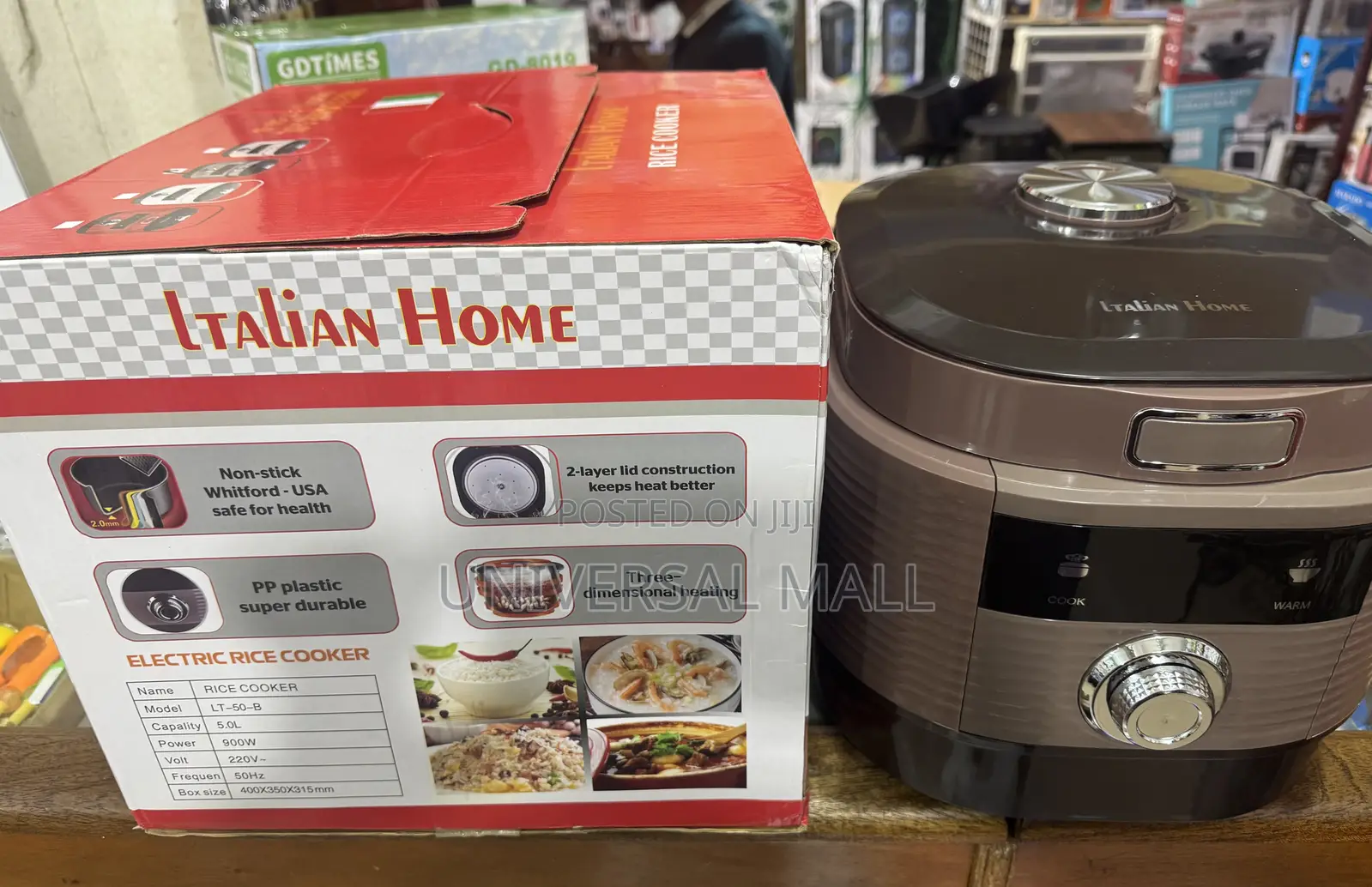 High Quality 5L Italian Home Rice Cooker