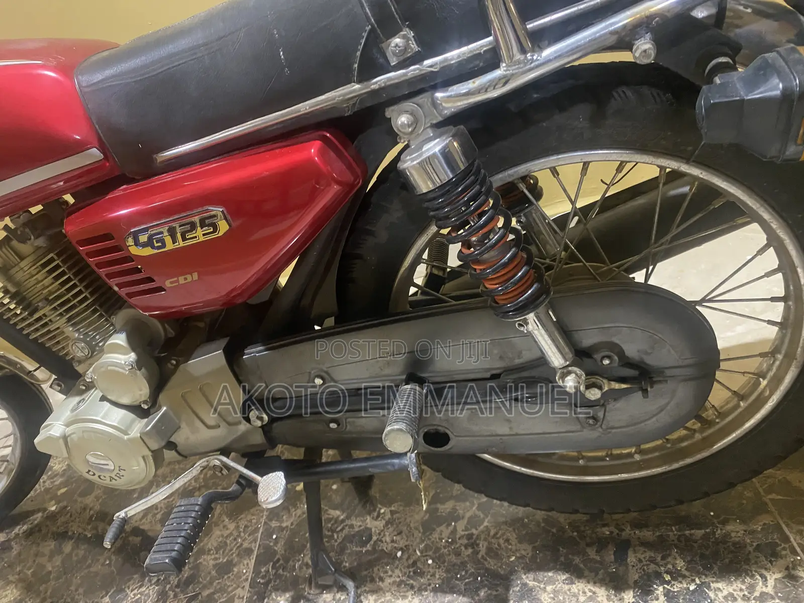 Haojue HJ125-8K 2025 Red
