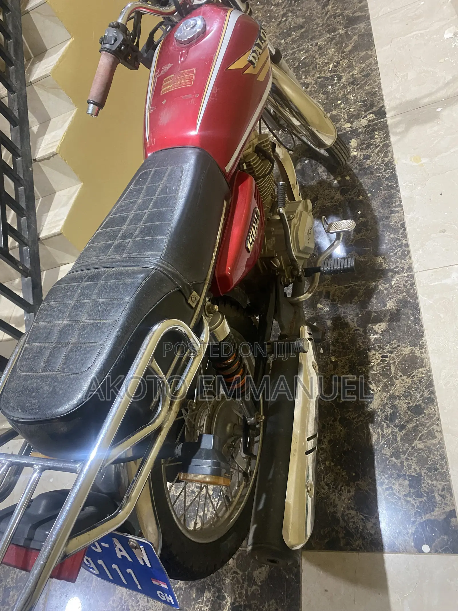 Haojue HJ125-8K 2025 Red