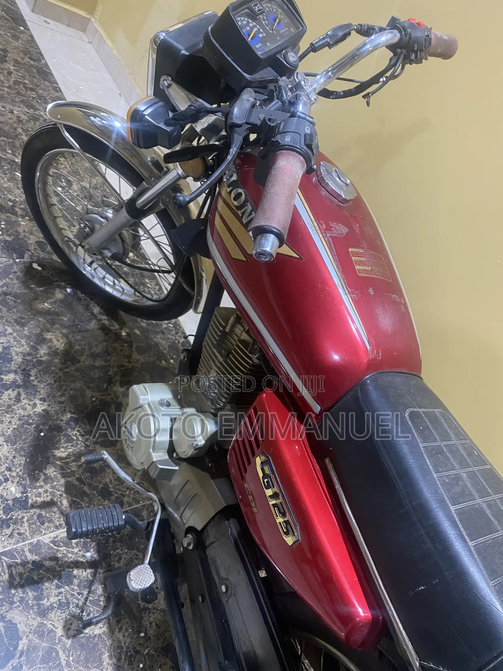 Haojue HJ125-8K 2025 Red