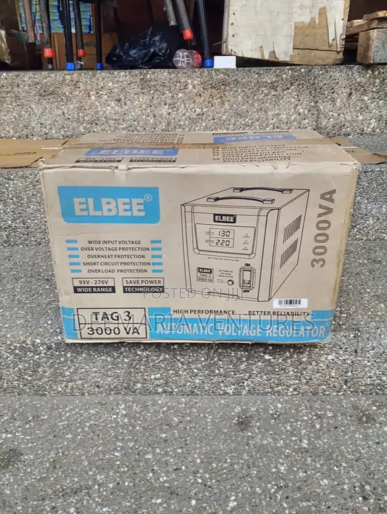 Elbee 3000VA (Tag 5) Automatic Voltage Regulator