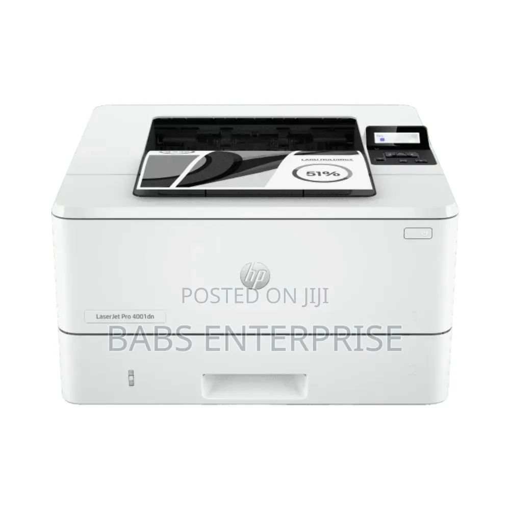 HP LaserJet Pro 4001dn-Black Print A4 148A Toner Up to 42ppm White