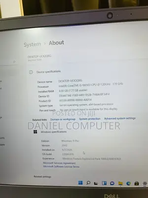 Laptop Dell Inspiron 5559 8GB Intel Core i3 SSD 256GB