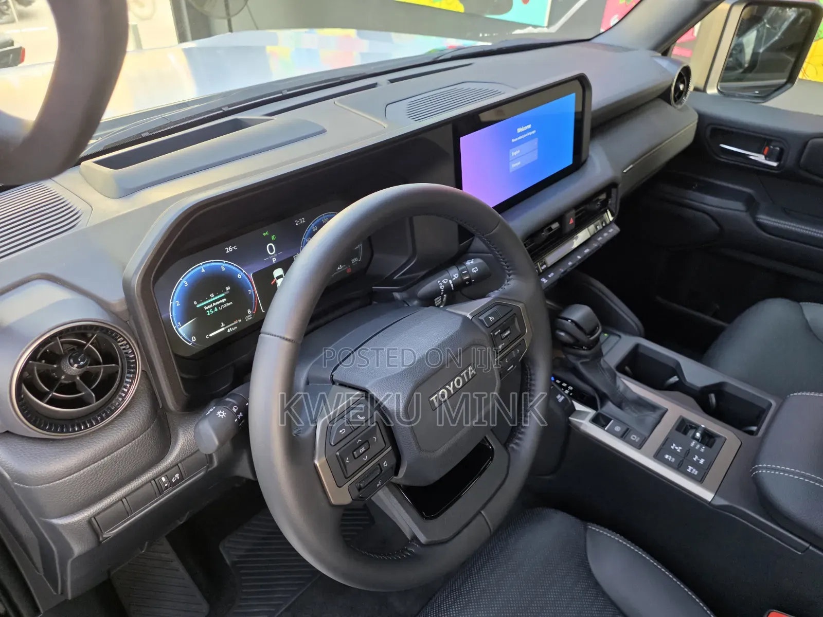 New Toyota Land Cruiser Prado 2025 Black