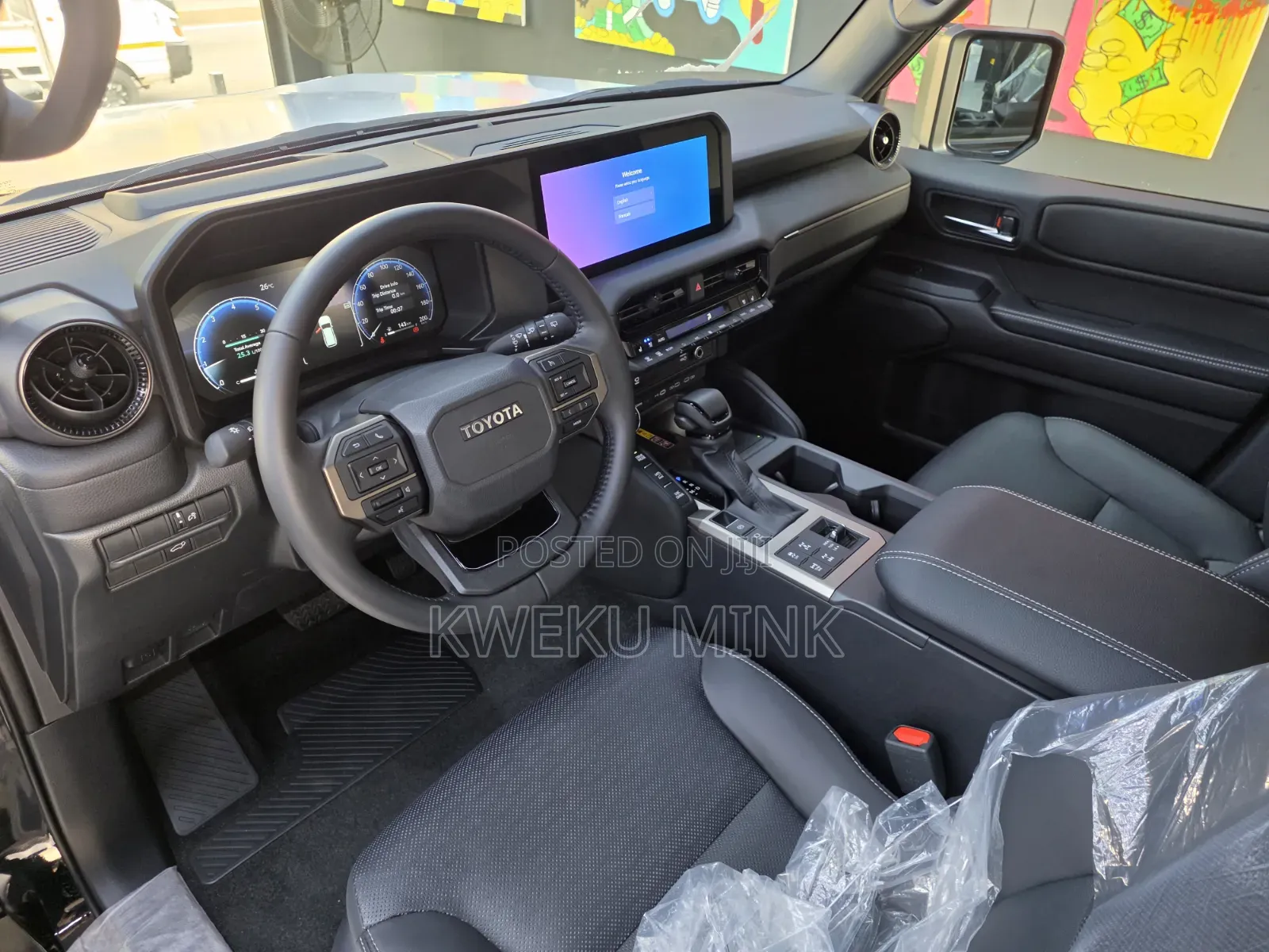 New Toyota Land Cruiser Prado 2025 Black