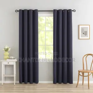 The Perfect Curtains Blackout Curtains Voile Combination