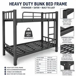 Premium Metal Bunk Bed