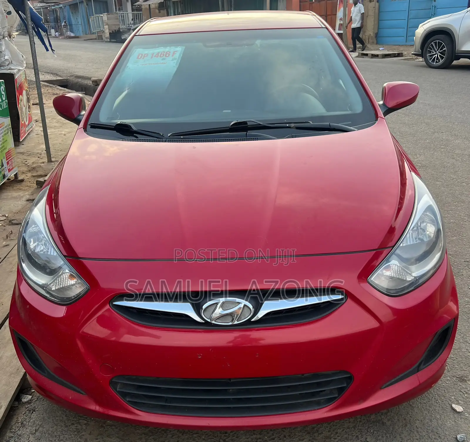 Hyundai Accent GS 4dr Hatchback (1.6L 4cyl 6A) 2014 Red