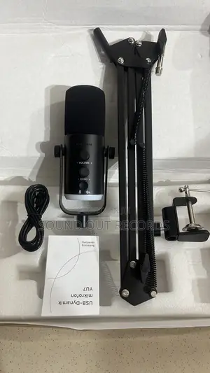 RGB Type C USB Podcast Microphone