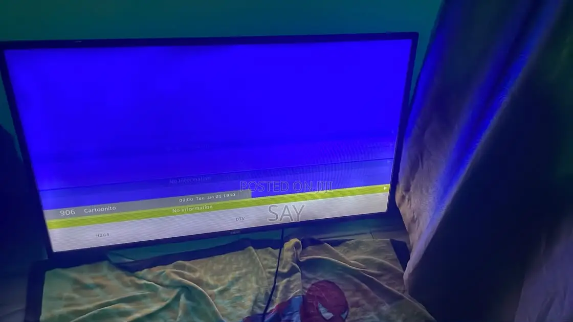 43 Inch TV for Repair + Remote - 400gh Negotiable That "Negotiable"