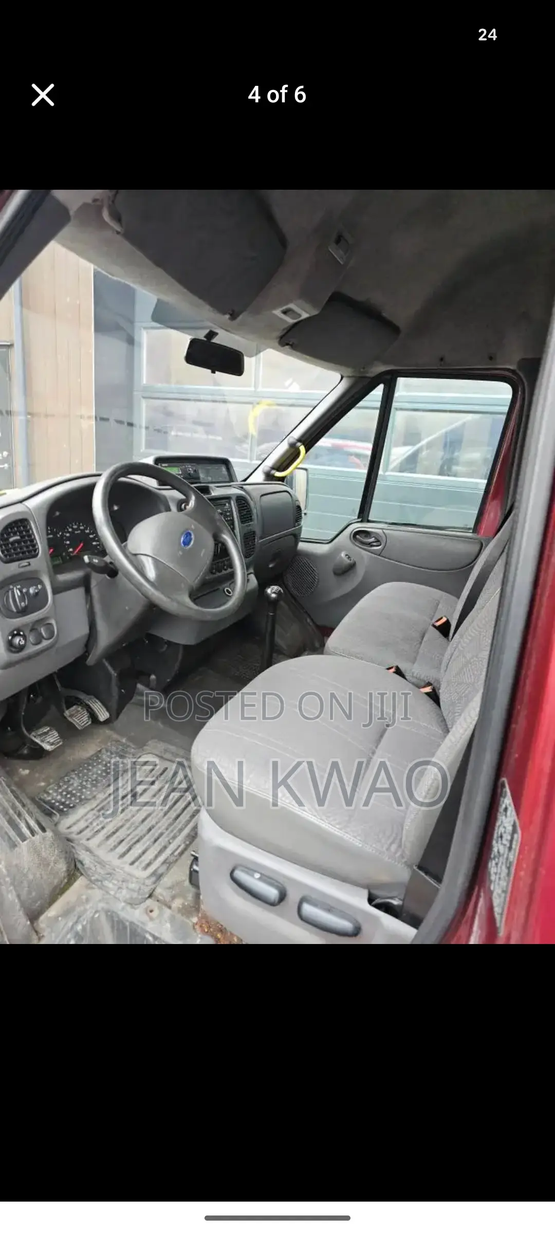 Ford Transit 2006 Red