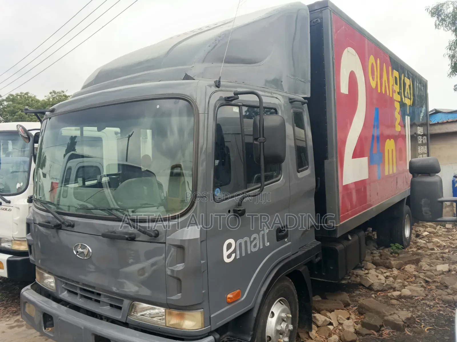 Hyundai Container Truck 2001 Grey