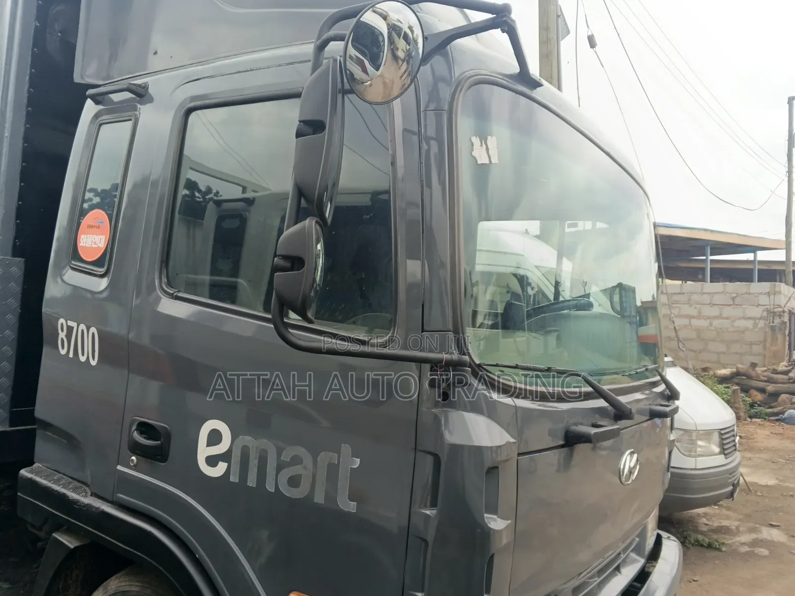 Hyundai Container Truck 2001 Grey
