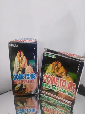 Come to Me Soap and Oil ( Soap 120ghc , Oil 60ghc)