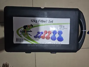 12 Kg 6 Fit Bell Dumbells