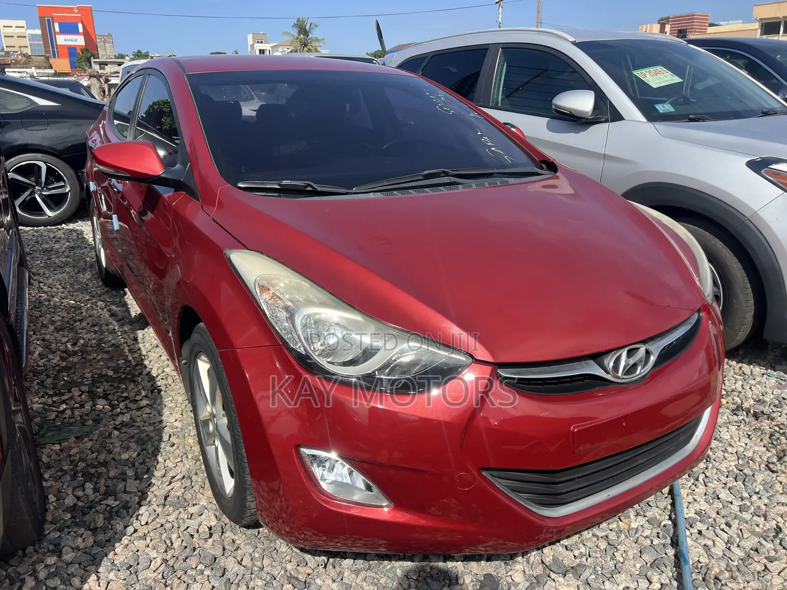 Hyundai Avante 2013 Red