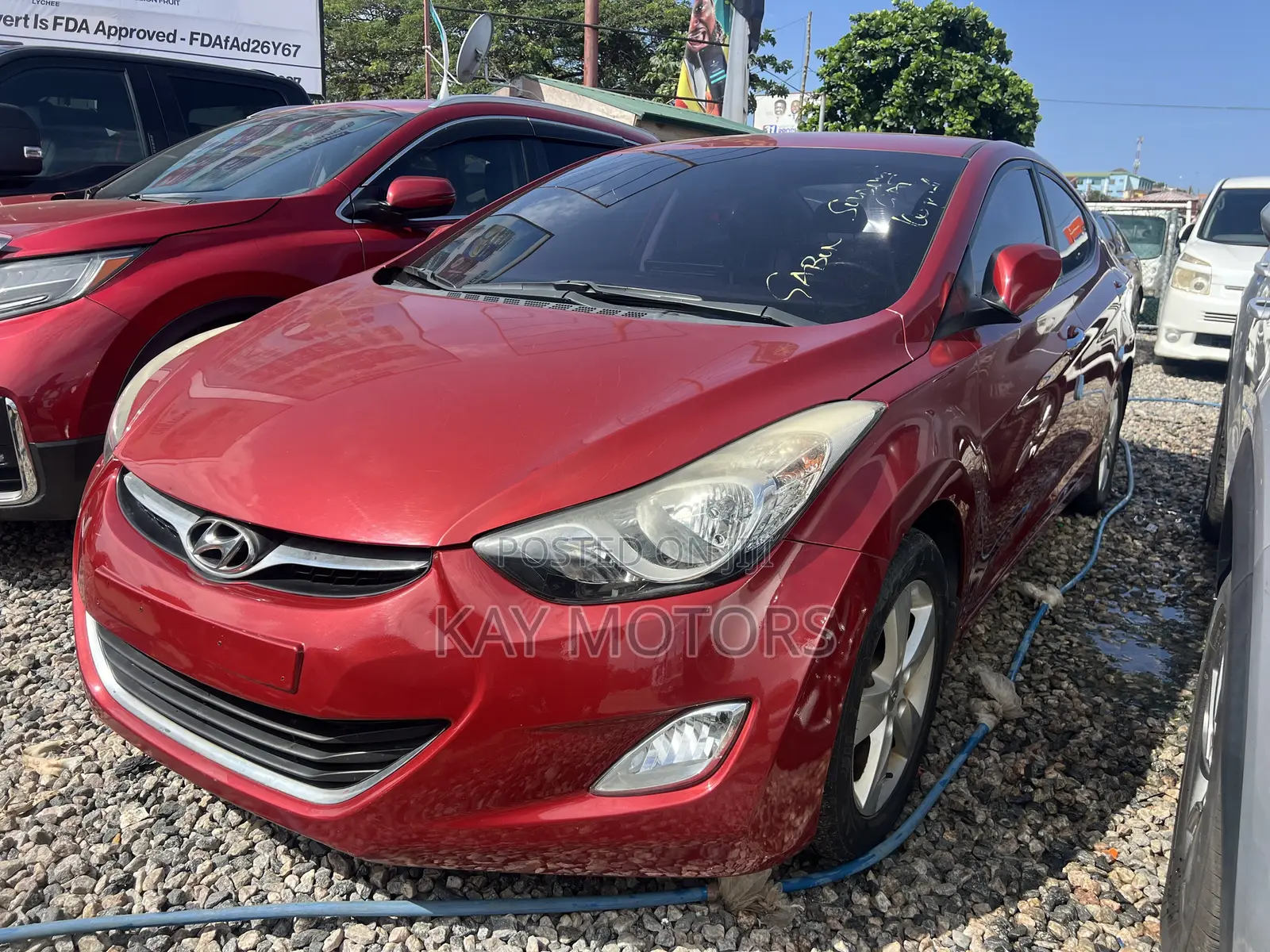 Hyundai Avante 2013 Red