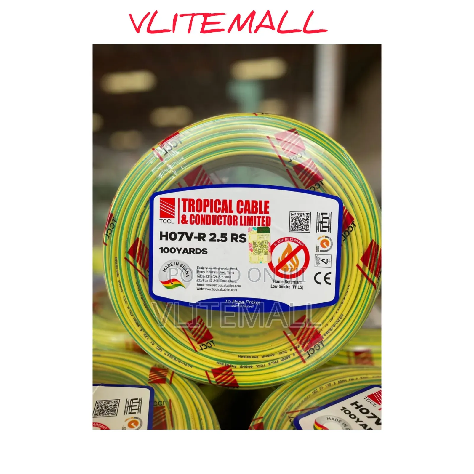 Earth Insulated 1.5mm Tropical Cable