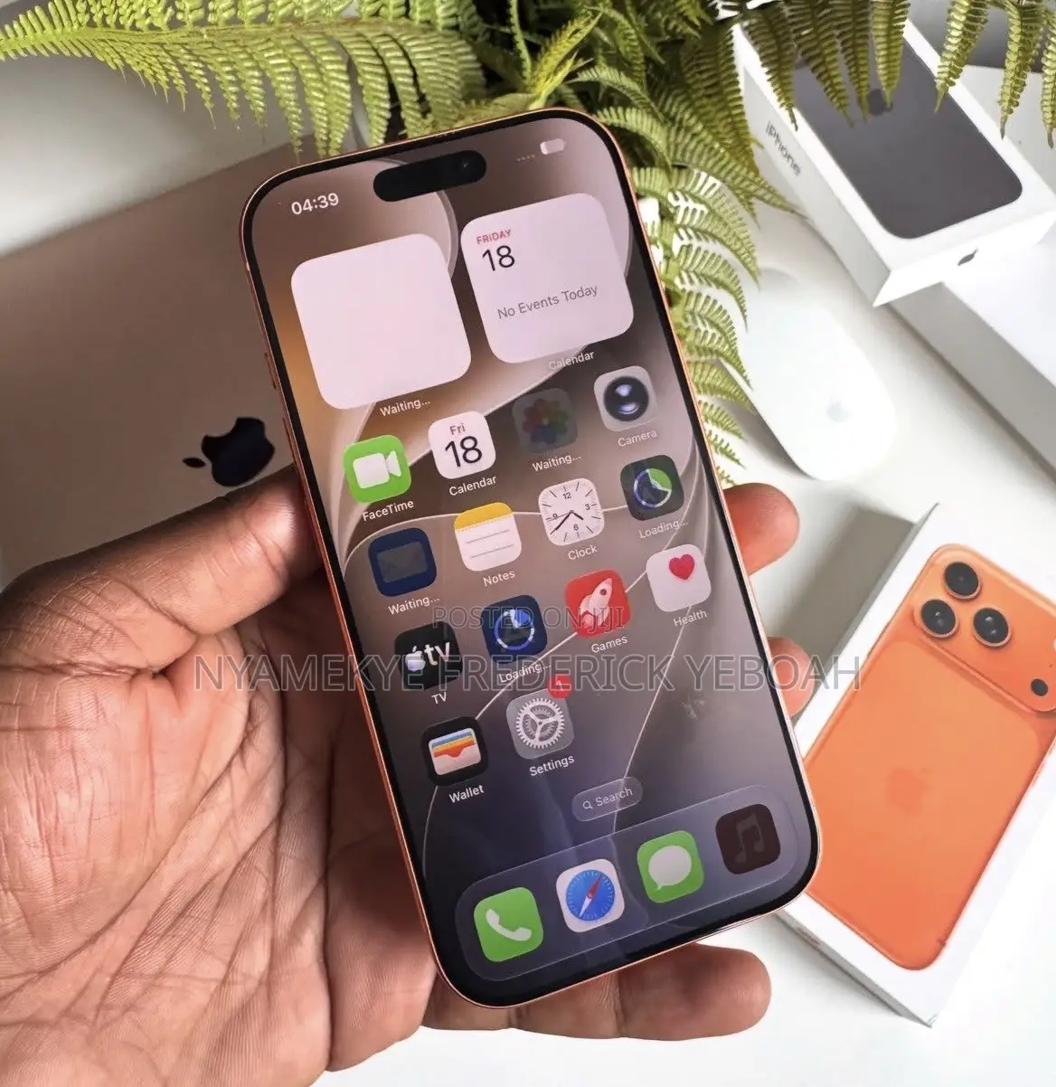 Apple iPhone 17 Pro 256 GB Orange