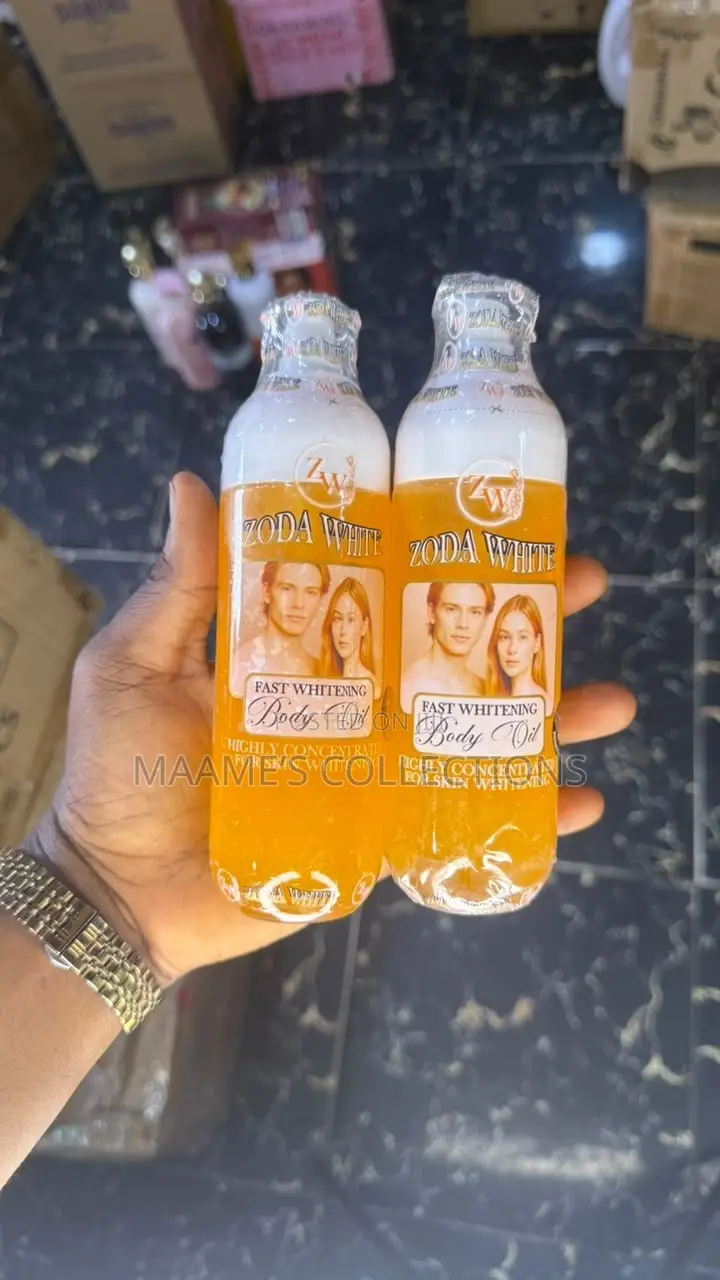 Zoda White Fast Whitening Body Oil ( GH₵ 130 Each )