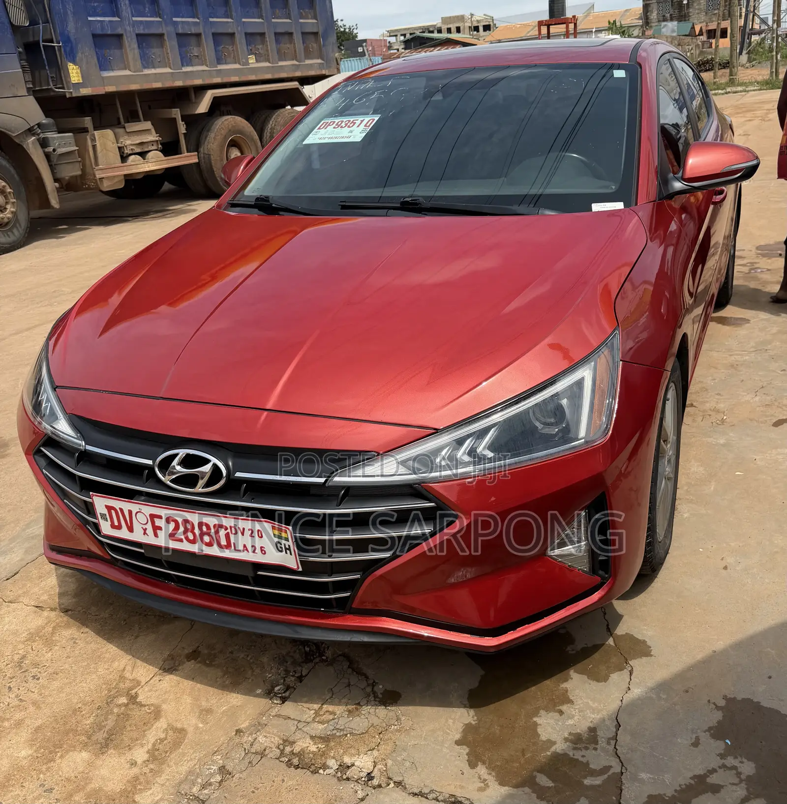 Hyundai Elantra Limited 2020 Red