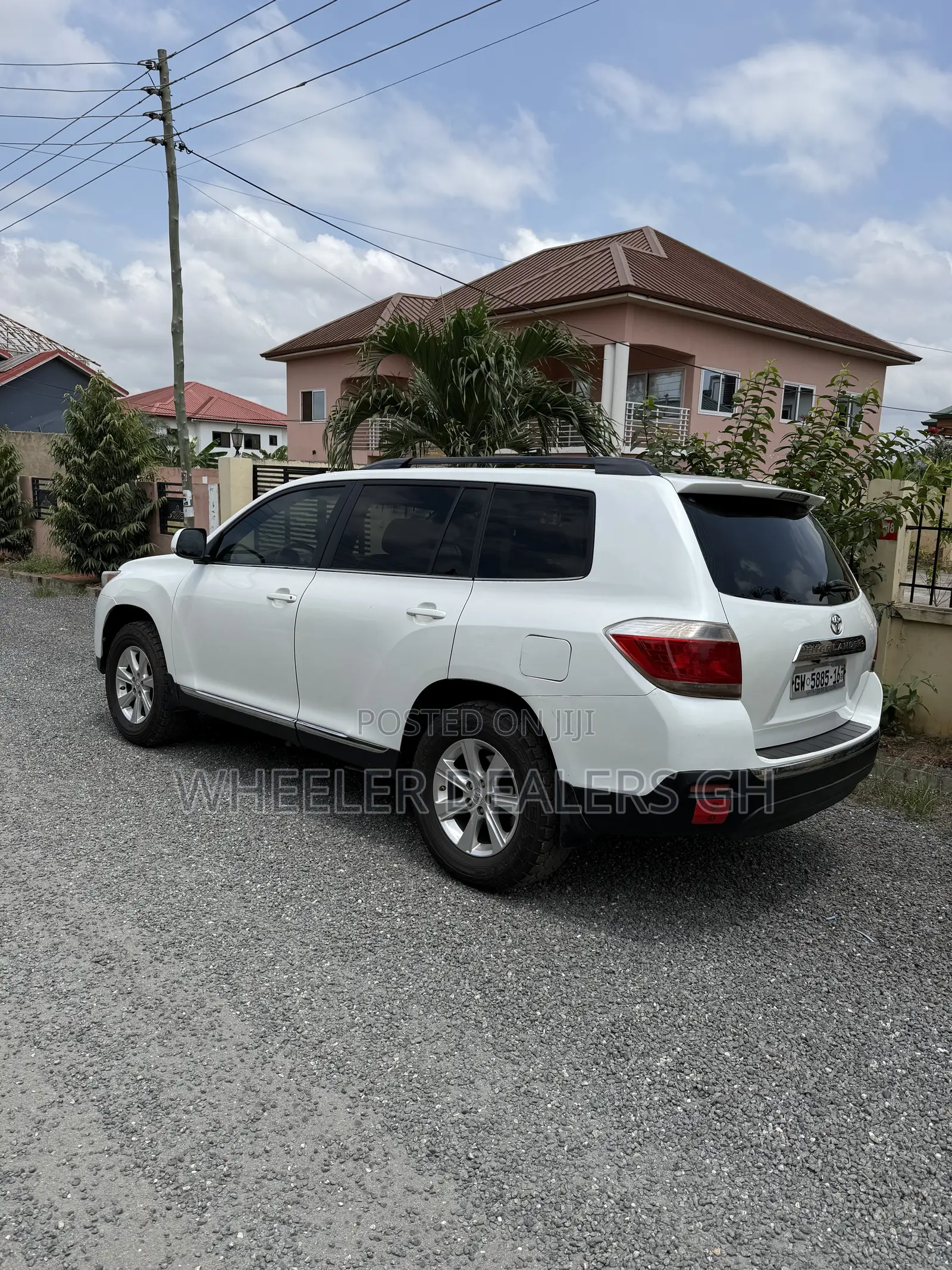Toyota Highlander Limited 2012 White