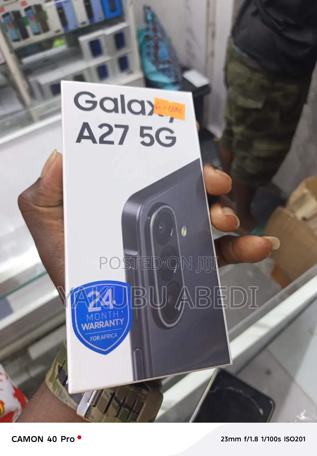 New Samsung Galaxy A27 128 GB Black
