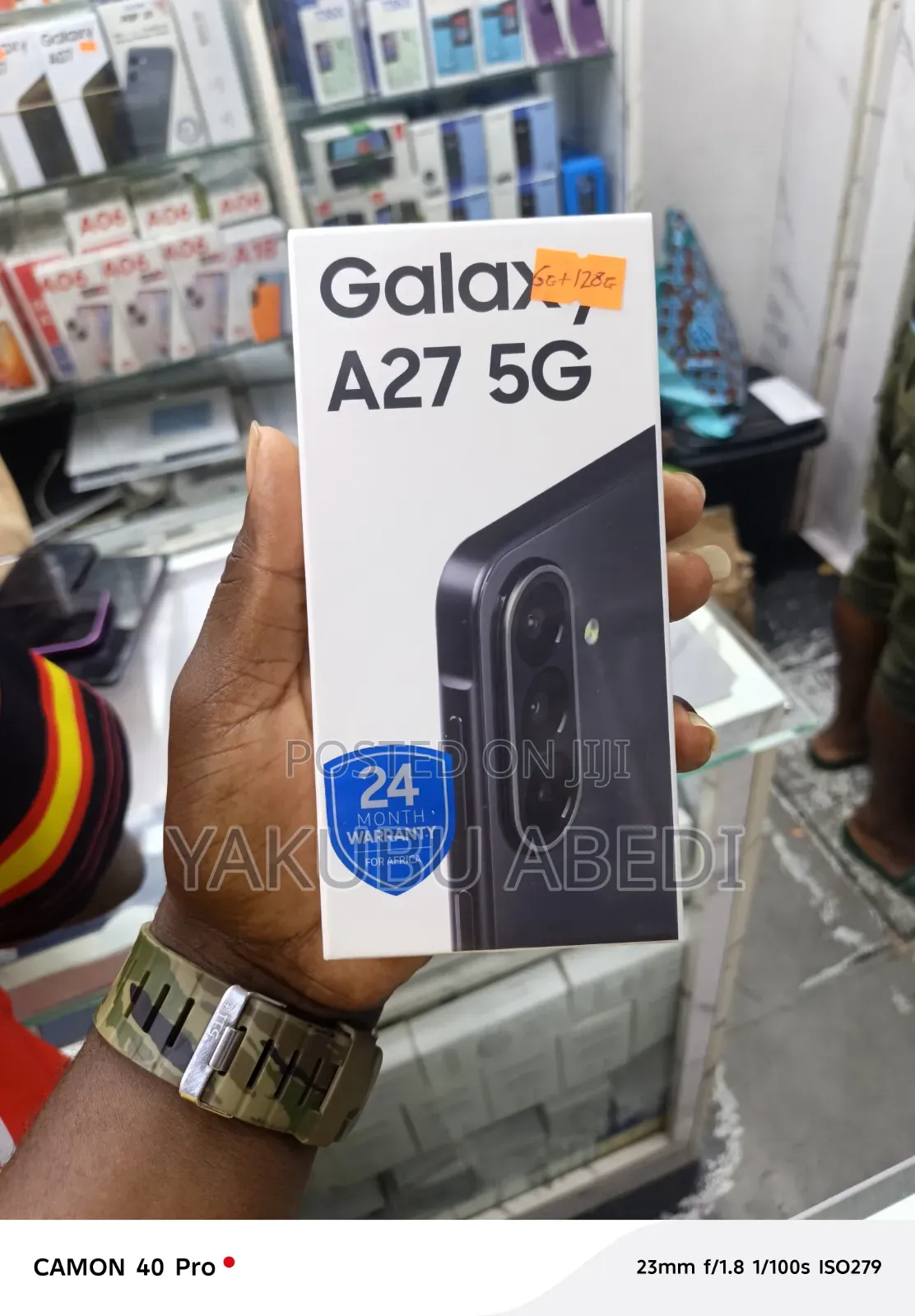 New Samsung Galaxy A27 128 GB Black