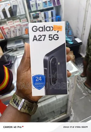 New Samsung Galaxy A27 128 GB Black