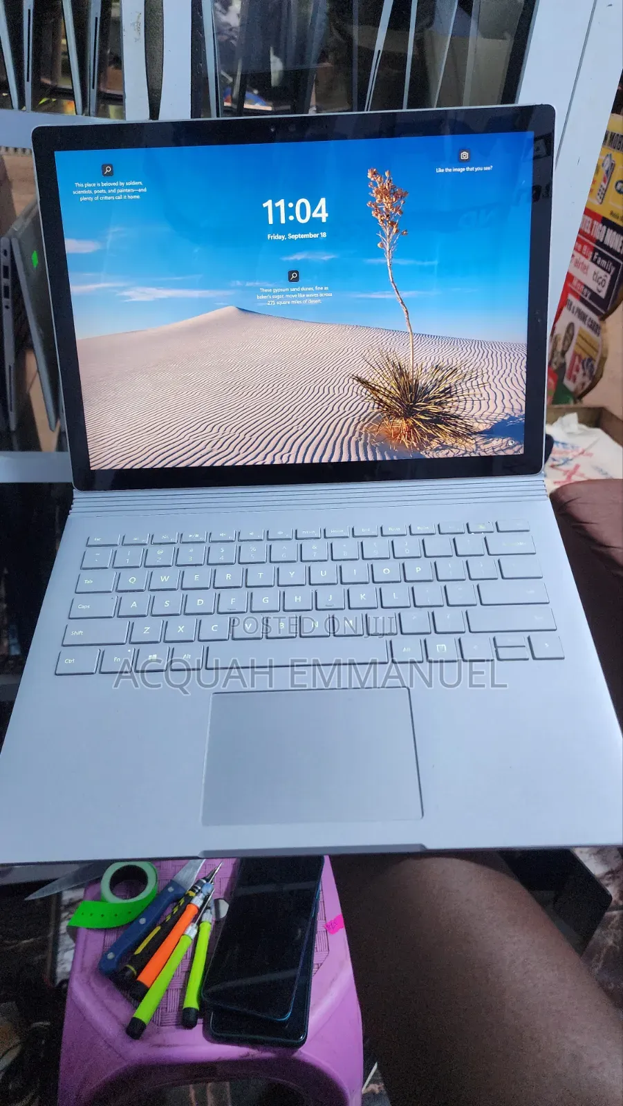 Laptop Microsoft Surface Book 16GB Intel Core i7 SSD 256GB