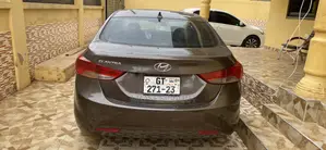 Hyundai Elantra Limited 2012 Brown