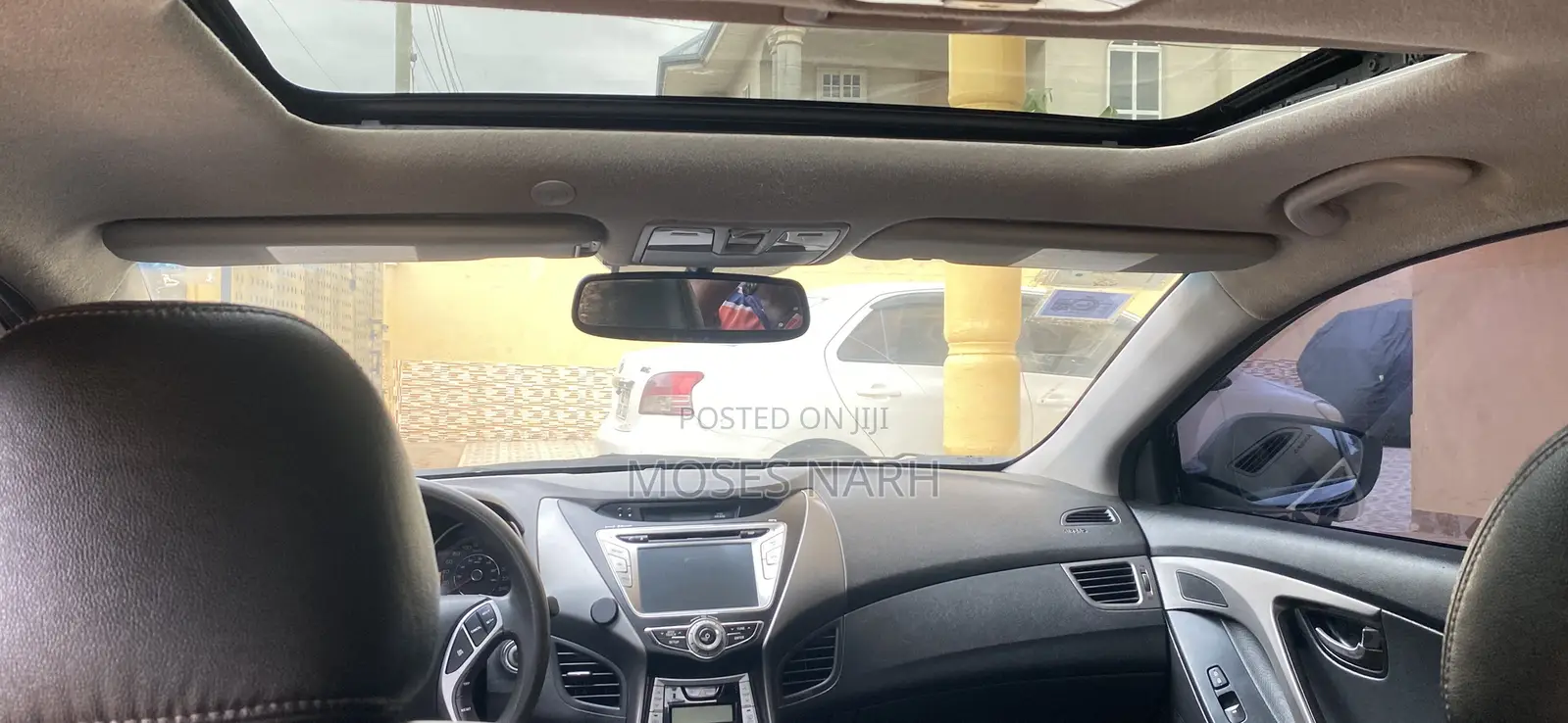 Hyundai Elantra Limited 2012 Brown