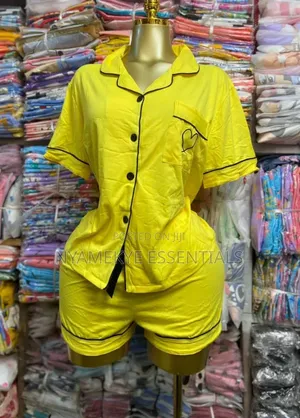 Ladies Short Pajamas Set