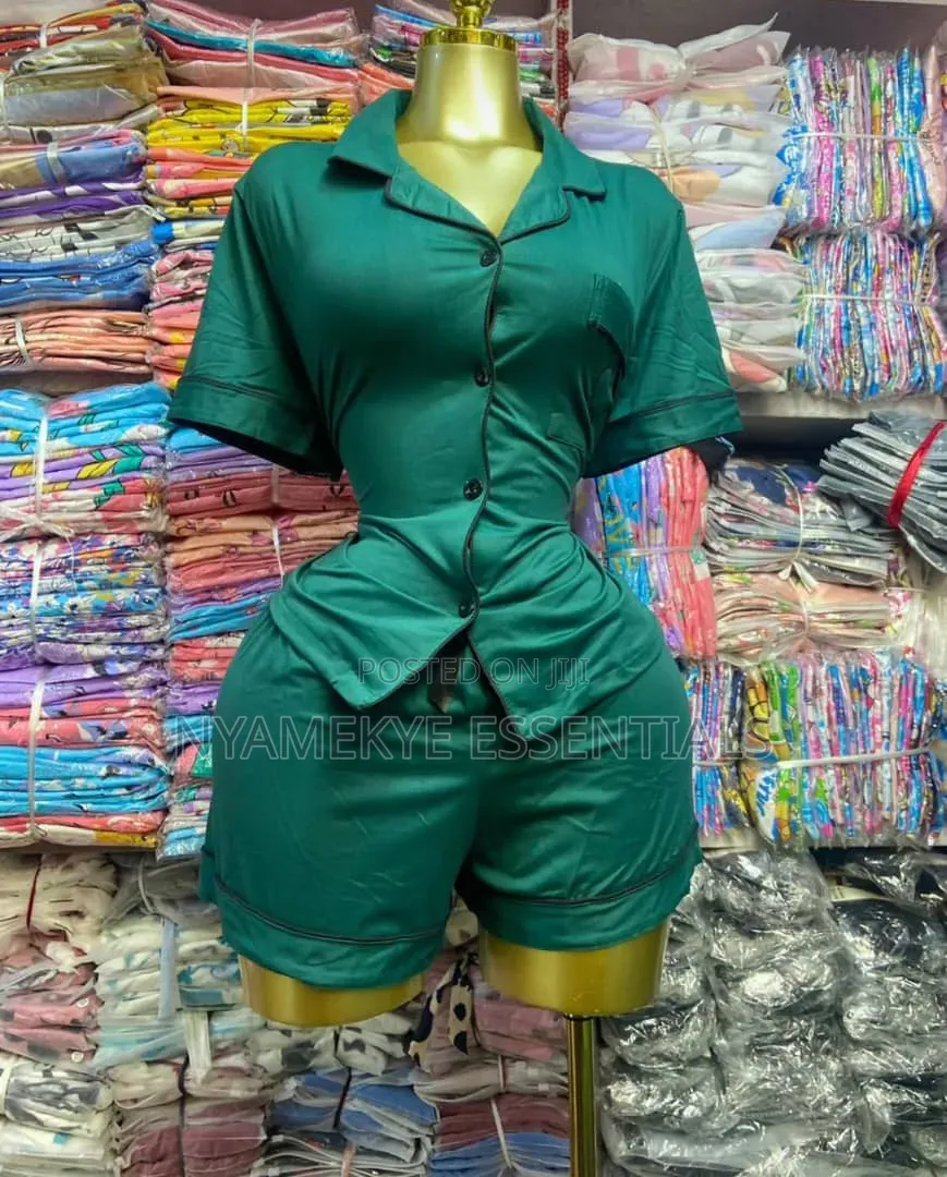 Ladies Short Pajamas Set