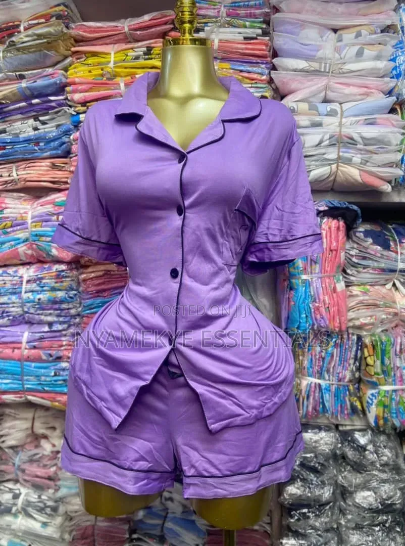 Ladies Short Pajamas Set