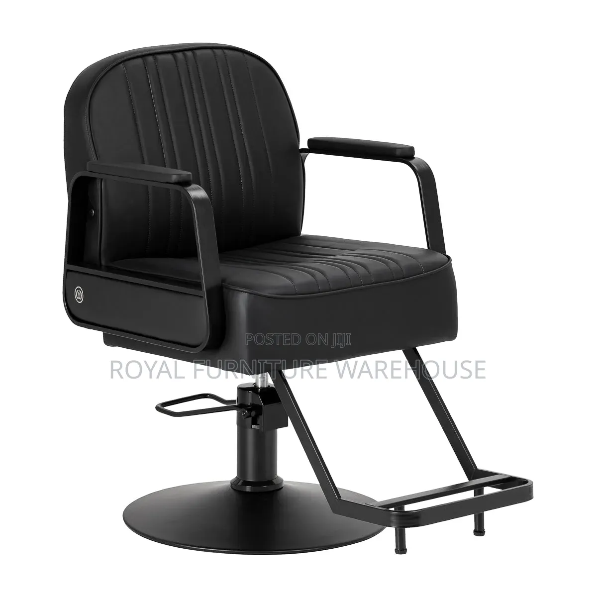 Omega Luna Hairdressing Chair in Black