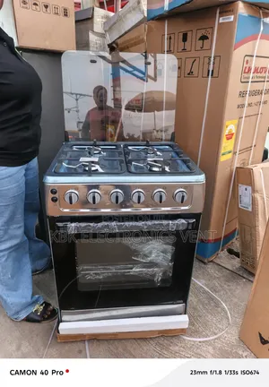 Innova 60*60 4Burner Gas Cooker Oven + Grill + Ignition+ Oven Light