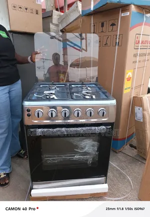 Innova 60*60 4Burner Gas Cooker Oven + Grill + Ignition+ Oven Light
